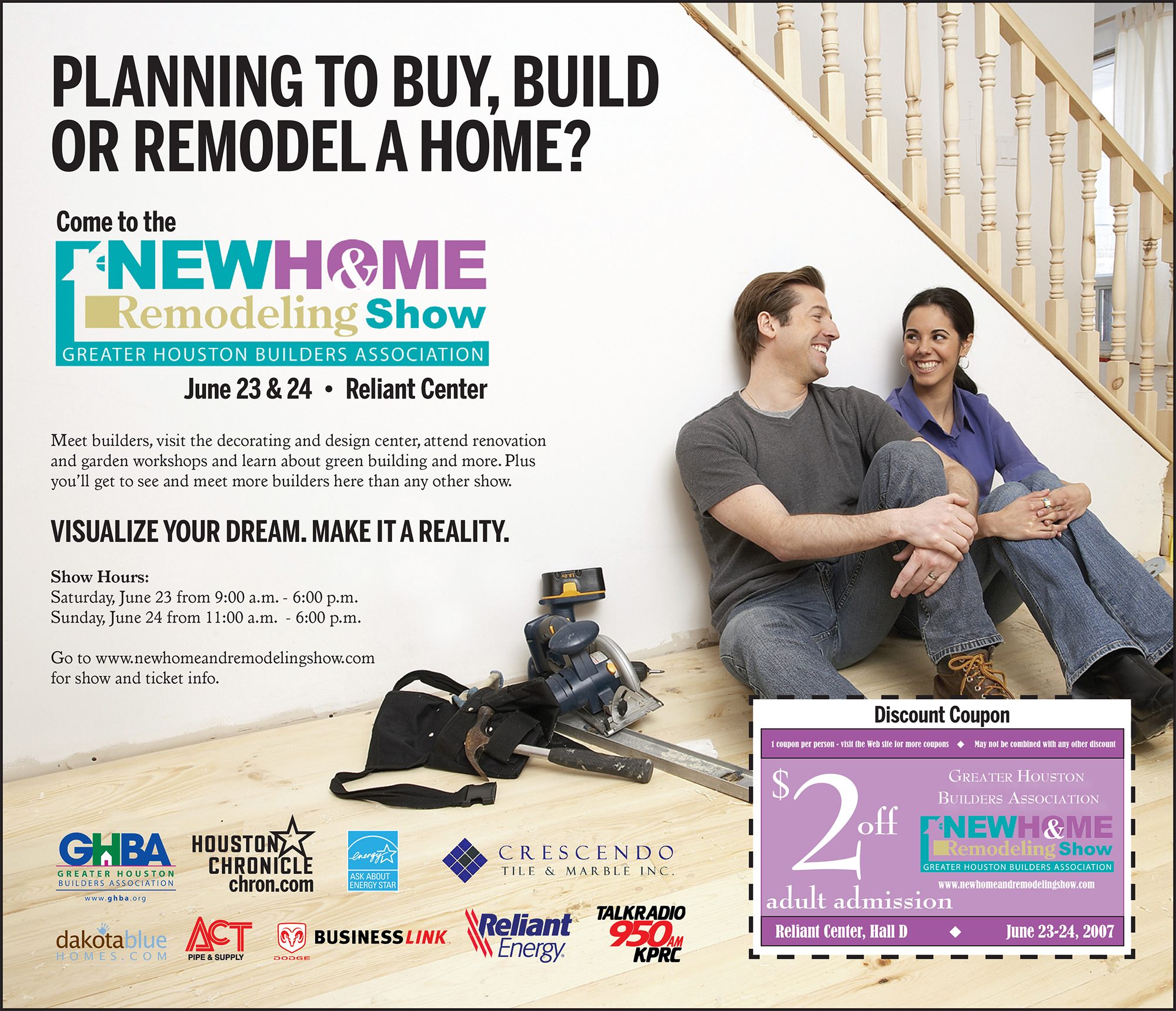 Newspaper Ad - New Home Remodeling Show